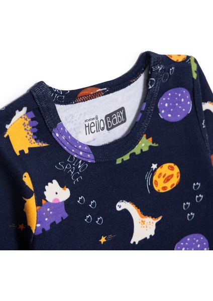 Erkek Bebek Uzun Kol Body Ribana Çıtçıtlı Yaka Uzun Kol modelleri
