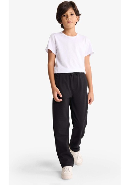 Erkek Çocuk Beli Lastikli Standart Paça Pantolon G3727A825AU