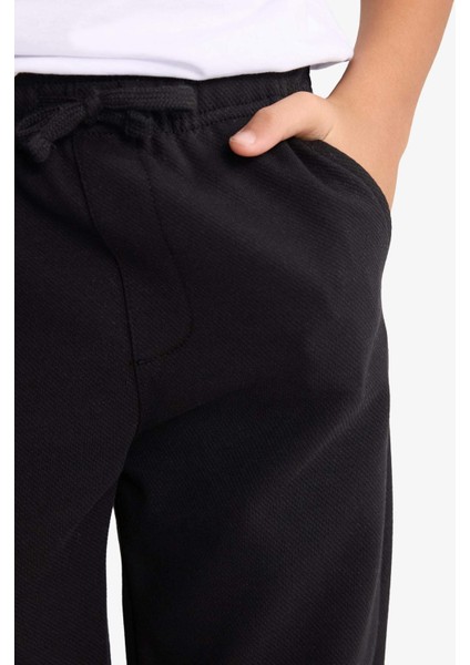 Erkek Çocuk Beli Lastikli Standart Paça Pantolon G3727A825AU