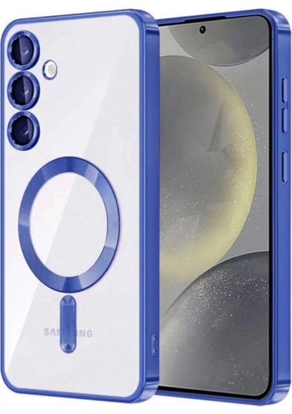 Samsung Galaxy A16 5G Kross Magneticsafe Kapak - Lacivert