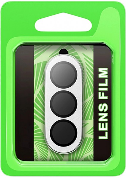 Samsung Galaxy A17 Raze Metal Kamera Lens - Gümüş