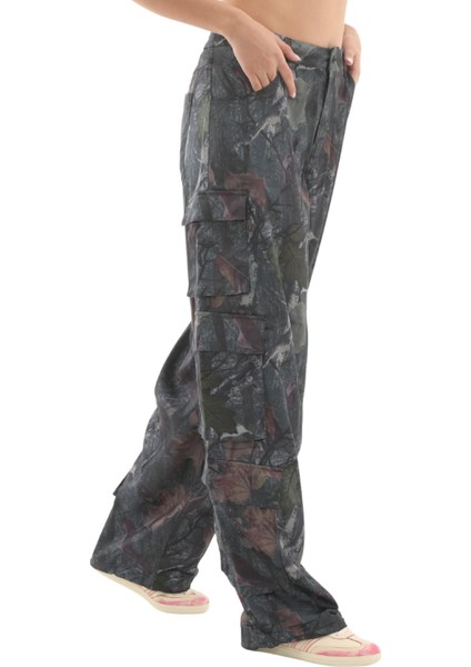 AKE3741 Adidas Sat Cargo Pants Kadın Pantolon Yeşil modelleri