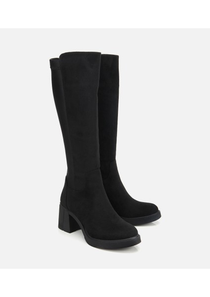 01CIH315160A100 KADIN Süet Siyah Streç Topuklu Çizme fiyatları