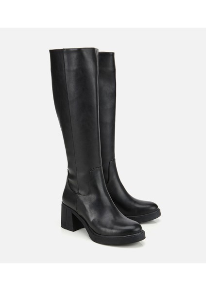 01CIH315220A100 KADIN Siyah Yüksek Topuklu Çizme fiyatları