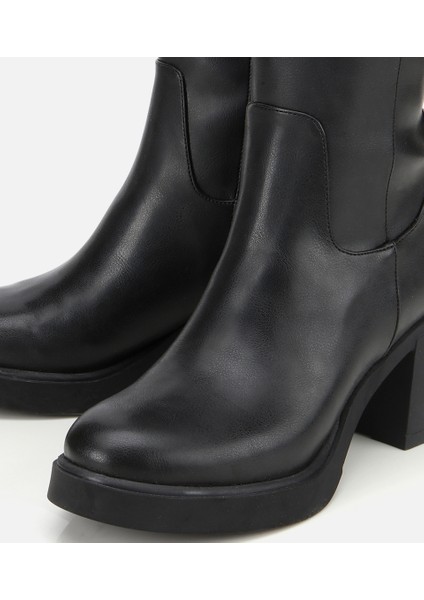 01CIH315220A100 KADIN Siyah Yüksek Topuklu Çizme modelleri