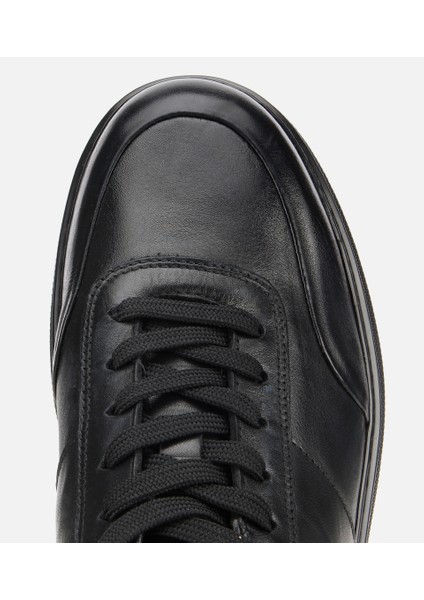 02AYH314150A100 ERKEK Deri Siyah Yumuşak Dokulu Günlük Ayakkabı indirimleri