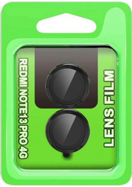 Xiaomi Redmi Note 13 Pro 4G Raze Metal Kamera Lens - Siyah