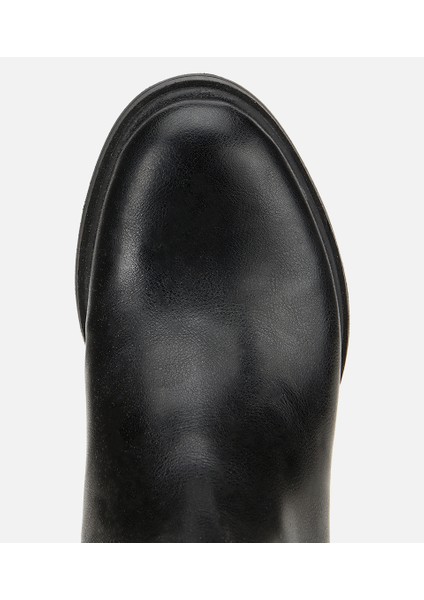 01CIH315150A100 KADIN Siyah Streç Metal Detaylı Topuklu Çizme indirimleri