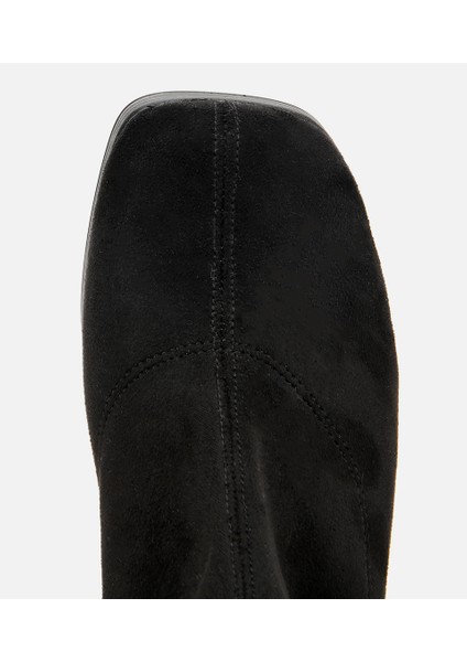 01CIH315190A100 KADIN Siyah Streç Kalın Tabanlı Yüksek Topuklu Çizme indirimleri