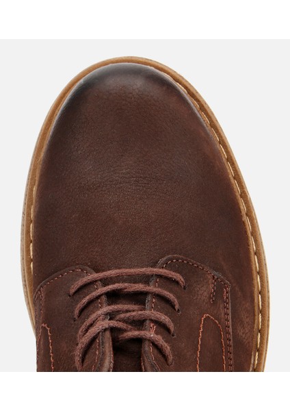 02AYH313950A480 ERKEK Nubuk Deri Kahverengi Termo Taban Günlük Ayakkabı indirimleri