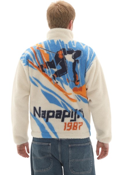 NP0A88TCF0T1 Napapijri T-Fıemme Erkek Ceket Krem indirimleri