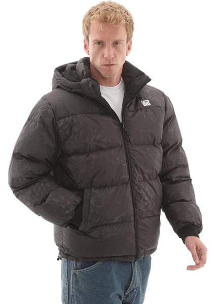 VN000PJ7BLK1 Vans Mte Bridgewood Reversible Puffer Erkek Mont Siyah modelleri