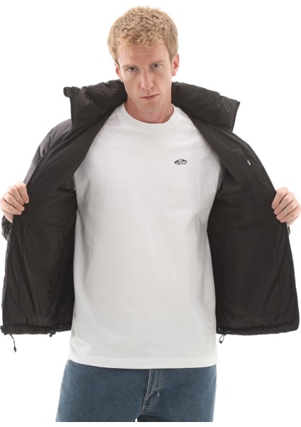 VN000PJ7BLK1 Vans Mte Bridgewood Reversible Puffer Erkek Mont Siyah
