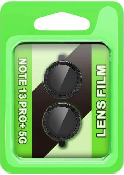 Xiaomi Redmi Note 13 Pro Plus Raze Metal Kamera Lens - Siyah