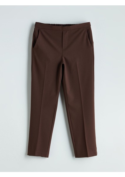 Yeni Sezon Beli Lastikli Standart Fit Kadın Pantolon indirimleri