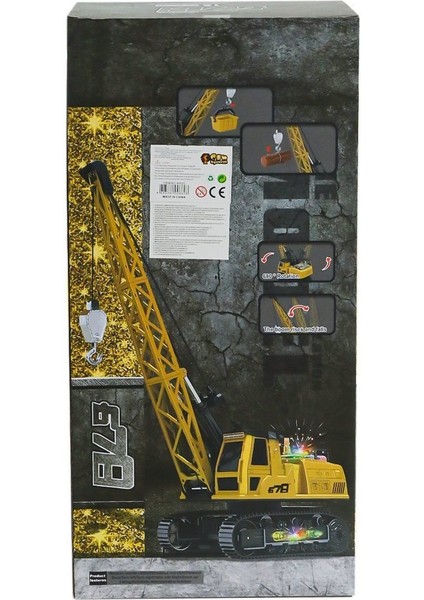 8062E Uz Kum Şarjlı Kule Vinç fiyatları