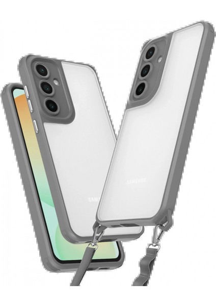 Samsung Galaxy A16 5g Kılıf Penta Silikon Kılıf - Titan Gri