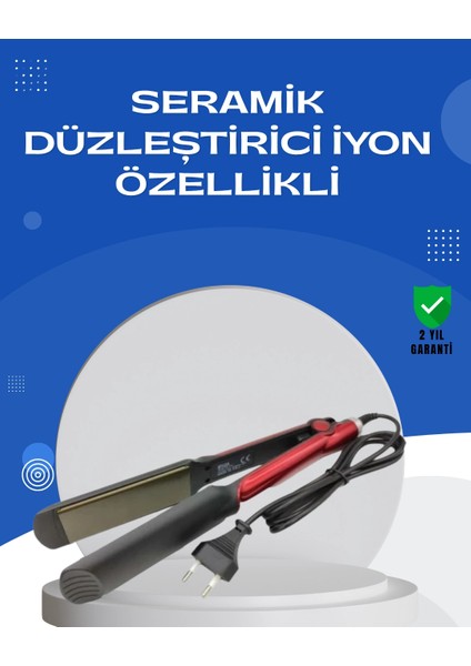 Iyon Teknolojili Düzleştirici – Düzleştirici ve Dalga Yapma Özellikli