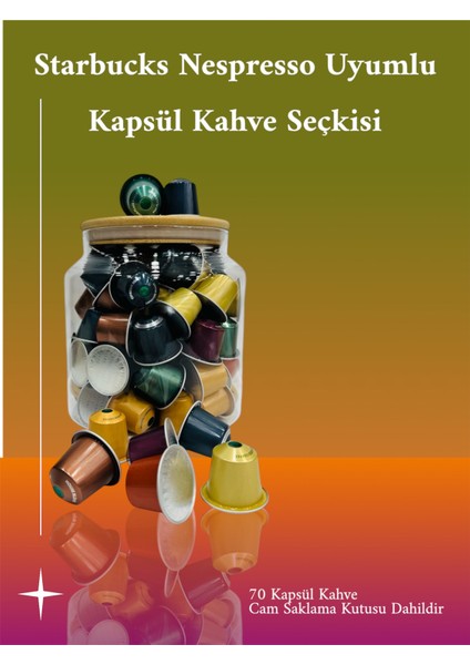 Kapsül Kahve 7 Kutu (70 Kapsül) fiyatları