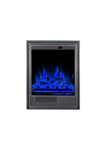 Dekoratif Elektrikli Dik Şömine Bluetoothlu Alev Sesli Modern Tasarım 62x42x23 cm modelleri