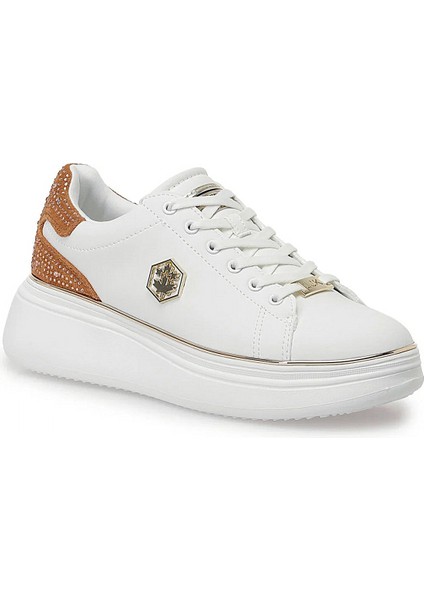A102030762 5W Guerice 5PR Kadın Klasik Sneaker Beyaz