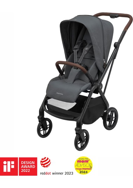 Leona2 Çift Yönlü Uzatılabilir Sırt Desteği Tam Yatabilir Bebek Arabası Twillic Graphite fiyatları