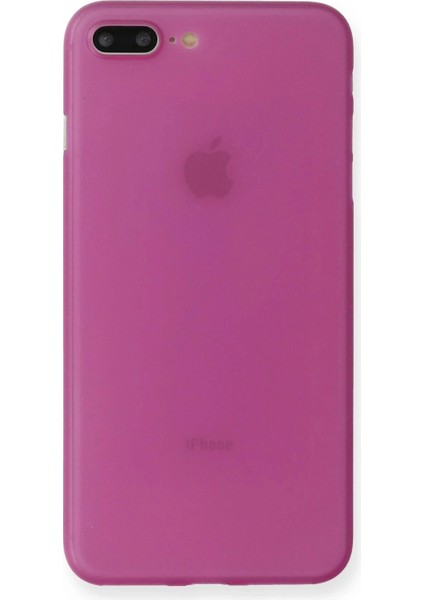 iPhone 8 Plus Kılıf PP Ultra İnce Kapak - Pembe