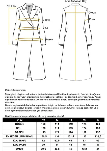 Gömlek Yaka Belden Bağlamalı Uzun Kaban Tütün 3152