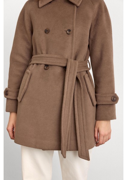 Reglan Kol Kruvaze Kısa Kaban VİZON 3150 indirimleri