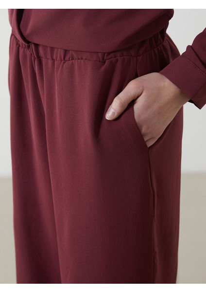 Yeni Sezon Beli Lastikli Kadın Pantolon modelleri