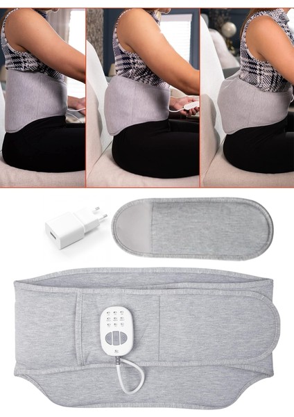 Titreşimli ve Isıtmalı Şişme Bel Destek, Rahatlatıcı Masaj Aleti indirimleri