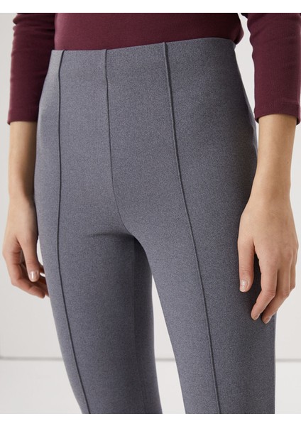 Yeni Sezon Ekstra Dar Fit Ispanyol Paça Kadın Pantolon fırsatları