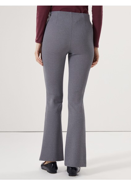 Yeni Sezon Ekstra Dar Fit Ispanyol Paça Kadın Pantolon indirimleri