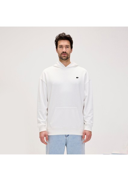 Drake Os Erkek Beyaz Sweatshirt 24.02.12.014-C04