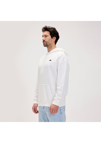 Drake Os Erkek Beyaz Sweatshirt 24.02.12.014-C04