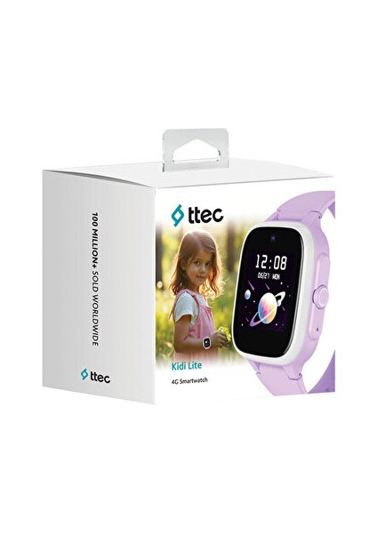 Kidi Lite GPS 4G Sim Kartlı Akıllı Çocuk Saati Okyanus Laciverti 2KSW01