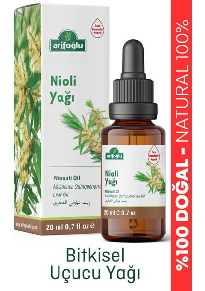 Nioli Yağı 20 ml Besleyici Tırnak Onarıcı Siyah Nokta Karşıtı Cilt ve Saç Bakımı