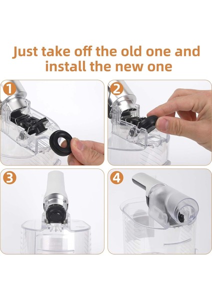 Ninja Slushi FS301/FS301C Dondurulmuş Içecek Makinesi Için 4 Adet Silikon Yedek Tıpa, Sızdırmaz Musluk Tıkacı (Yurt Dışından) indirimleri