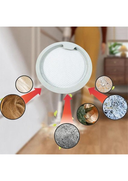 Xiaomi Mijia G20/G20MAX Xiaomi D205/D206 Elektrikli Süpürge Yedek Parçaları Hepa Filtresi Için 4 Adet Filtre (Yurt Dışından) modelleri