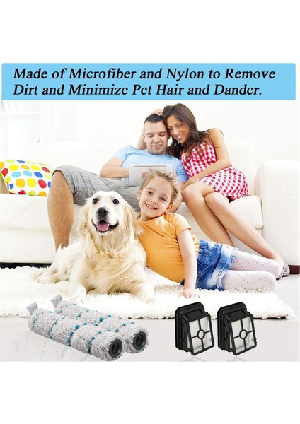 Bissell 2554A Elektrikli Süpürge Aksesuarları Çok Fonksiyonlu Silindir Fırça Filtre Yedek Paketi Fırça (Yurt Dışından) fırsatları