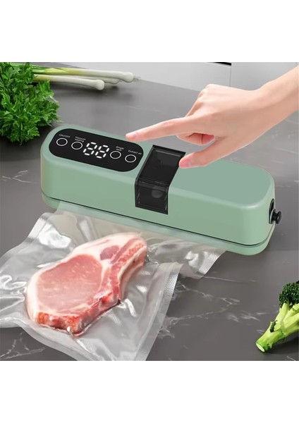 Mini Kablosuz Otomatik Vakum Makinesi Taşınabilir Ev Kullanımı Küçük Gıda Ambalajı Plastik Paketleme Makinesi Bej (Yurt Dışından) fiyatları