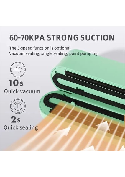 Mini Kablosuz Otomatik Vakum Makinesi Taşınabilir Ev Kullanımı Küçük Gıda Ambalajı Plastik Paketleme Makinesi Bej (Yurt Dışından) fırsatları