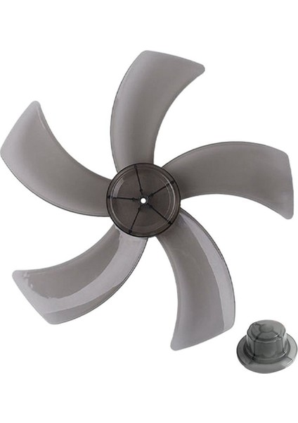 Ayaklı Kaide Vantilatörü Için 12 Inç Plastik Vantilatör Pervanesi 5 Kanatlı Somun Kapaklı Masa Vantilatörü Genel Aksesuarları, B (Yurt Dışından)