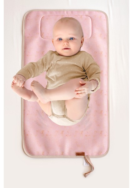 Anne Bebek Bakım Örtüsü Yenidoğan Alt Açma Değiştirme Solid Pemb Organizer Pedi Minderi Çift Taraflı