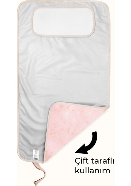 Anne Bebek Bakım Örtüsü Yenidoğan Alt Açma Değiştirme Solid Pemb Organizer Pedi Minderi Çift Taraflı fırsatları