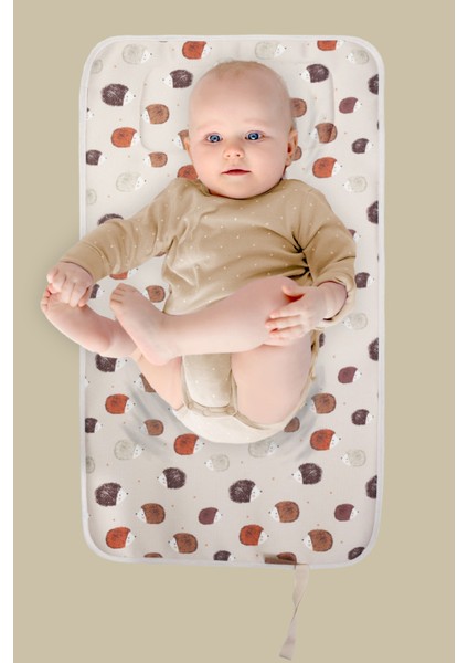 Anne Bebek Bakım Örtüsü Alez Yenidoğan Alt Açma Değiştirme Urcin Organizer Pedi Minderi Çift Taraflı
