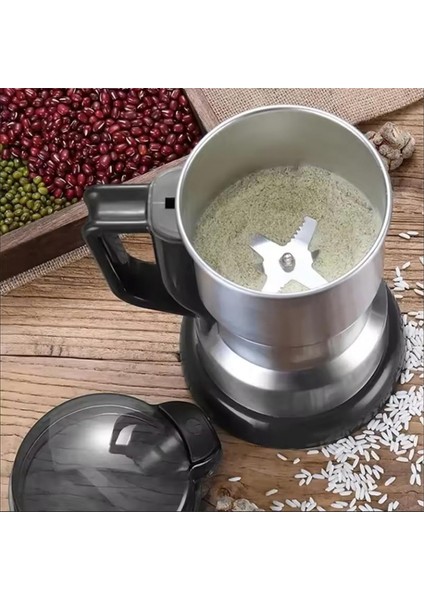 Elektrikli Kahve Öğütücü, Tahıl Değirmenleri, Baharat Öğütücü, Elektrikli Ev Tipi Küçük Toz Öğütme Makinesi, Baharat Öğütücü, Ab Fişi (Yurt Dışından) fırsatları