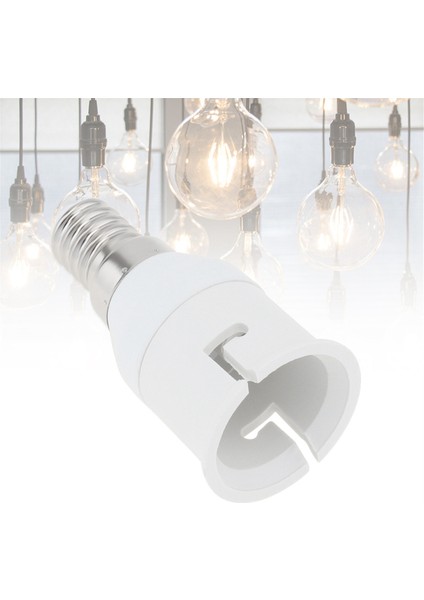 10 Adet E14 - B22 Lamba Tutucu Adaptörü Küçük Vida - Süngü Kapaklı Ampul Duyu Dönüştürücü Yaşlanma Testi Lamba Tutucu (Yurt Dışından) indirimleri