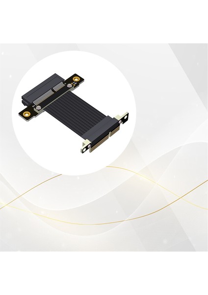 Pcı-E X4 - X4 Uzatma Kablosu Pcı Express Yükseltici Genişletici Dönüştürücü Adaptör Destek Ağ Kartı SSD USB Kartı 10CM (Yurt Dışından) indirimleri