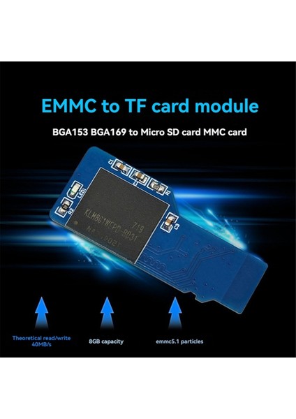 Yükseltilmiş Emmc - Tf Kart Modülü 32GB BGA153 BGA169 - Tf Kart Mmc Kart Dönüştürücü (Yurt Dışından) indirimleri
